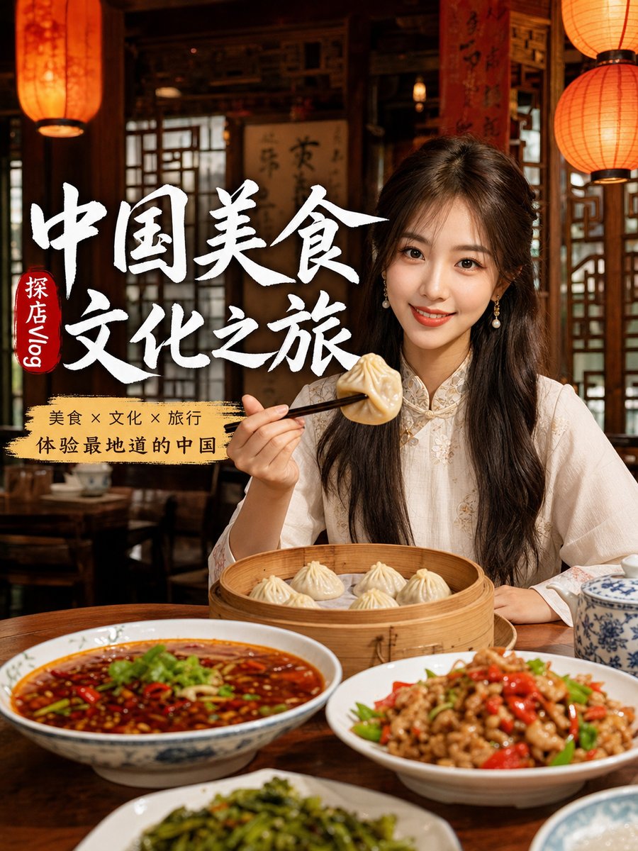 大象传媒美食视频中国美食文化探店